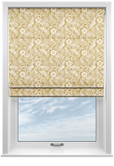 Cadogan, Gold - Motorised Roman Blind
